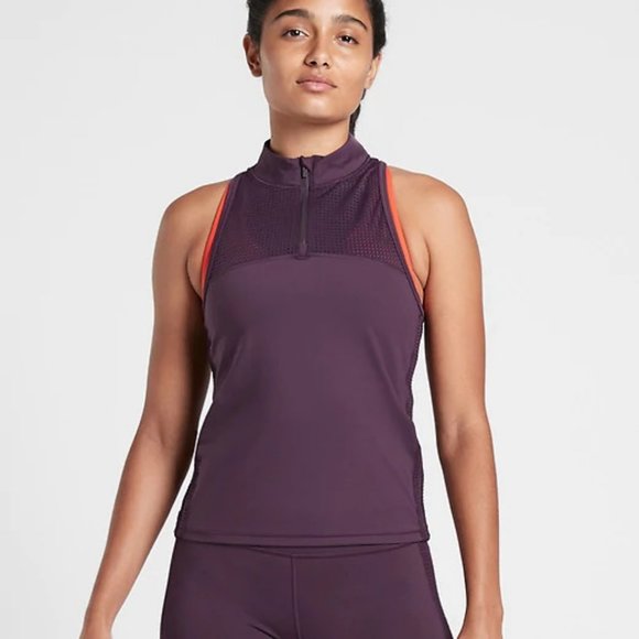 Athleta Tops - Athleta Hiit It Tank size XXS Agate Purple